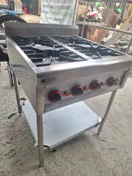 Kompor 4 buner stainless
