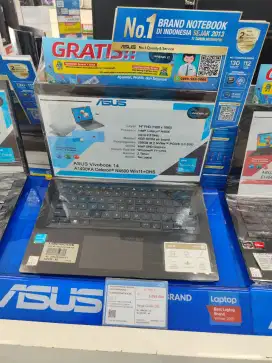 Kredit laptop Asus Celeron 8/256gb promo 0% dan gratis 1x cicilan