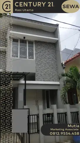 DISEWAKAN RUMAH 2 LANTAI DI CITRA GRAN CIBUBUR
