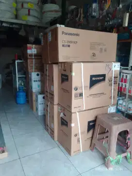 Jual AC baru 1/2-2pk
