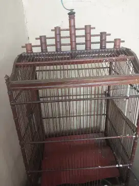 Di jual kandang burung jati