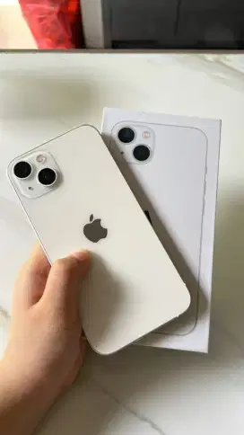 Iphone 13 128gb all operator mulusss warna silver