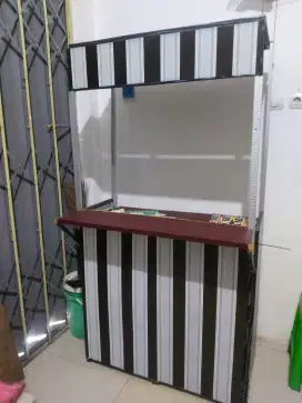 Meja serbaguna jualan es dll
