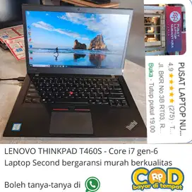 LAPTOP SECOND CORE I7 GEN 6 MURA BERGARANSI BISA NEGO