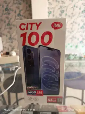 Itel City 100 8+16/128gb  baru garansi resmi bisa TT Kredit
