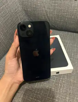 iPhone 13 128gb Midnight Garansi Resmi iBox Fullset Nominus