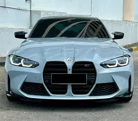 BMW M3 M 3 Competition 2022 Antik Low KM Murah Bekas Abu Seperti Baru