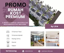 Kost Siap Bangun Depan Kampus Universitas Muhammadiyah Malang