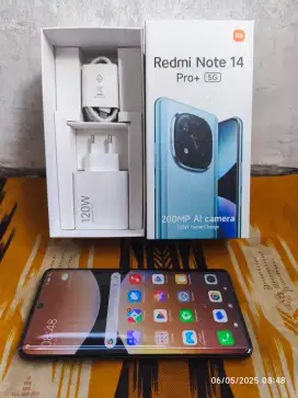 Redmi Note 14 Pro Plus 5G 12/512 Fullset ori segel garansi ON