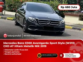 [KM 17K] Mercedes Benz Mercy E 300 E300 Avantgarde Sport Style AT 2019