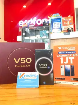 Vivo V50 256aGB Bisa kredit cicilan 0% dengan kredivo