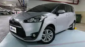 TDP 8,JT Toyota Sienta 1.5 G Bensin-AT Silver 2016