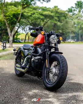 (Full paper) Harley Davidson sportster 48 Nik 2012 Orange KM 2.000an