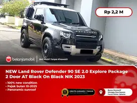 [NEW] Land Rover Defender 90 SE 2.0 Explore 2 Door AT Black 2023/2024