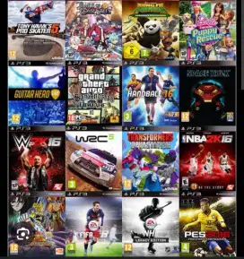 Isi game PS2, 3 ,4 dan instan laptop & PC
