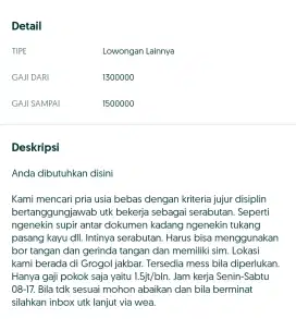 Kerja apa aja kerja serabutan butuh kerja