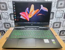 Laptop Hp Pavilion Gaming 15 Core i7 VGA GTX Game Grafis Libas 144hz