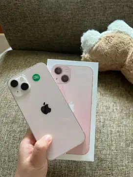 Iphone 13 128gb all operator mulusss warna pink