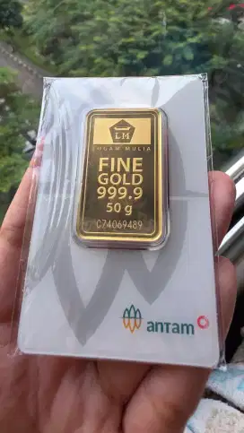 Antam logam mulia 50 gram