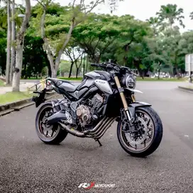 (Full Paper) Honda CB650R Nik 2022 Warna Hitam Knalpot Akrapovic Cb650