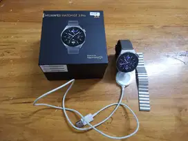smartwatch Huawei gt 3 pro bonus strap stenless /besi fullset U488