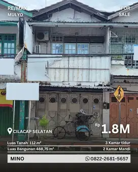 Dijual Tanah dan Bangunan Lokasi Strategis Di Pusat Kota