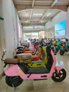 Sepeda Listrik Pink Barbie