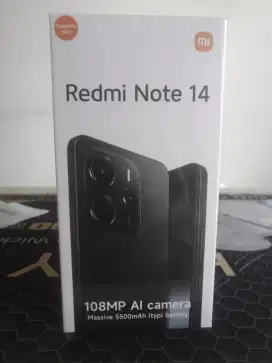 [jual rugi] Redmi note 14 8/256