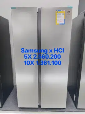 Kredit kulkas side by side samsung