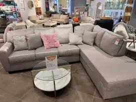 Segampang itu loh cicilan rendah SOFA SECTIONAL bebas 1 kali angsuran