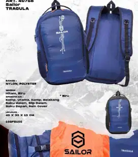 Tas Ransel Berkualitas Bahan Premium Jahitan Quilting