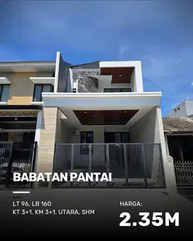 Rumah Babatan Pantai NEW MINIMALIS