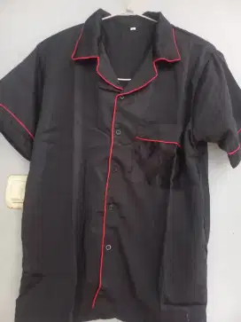 Piyama hitam pria