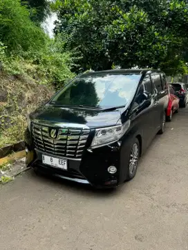 Toyota Alphard G ATPM 2016 BU CASH SATU ANGKA PLAT