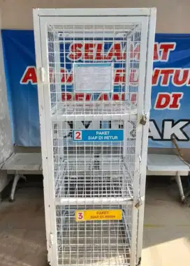 RAK GAS DAN GEMBOK KUNCI