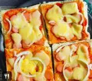 Lukis kue ulang tahun dan masak roti
