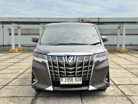Toyota Alphard G 2.5 AT. Tahun 2019. Coklat. Low km. Perfect cond