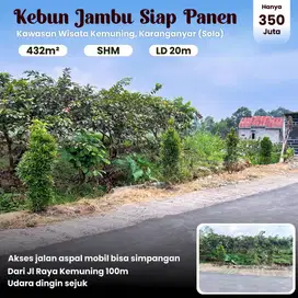 Jual Tanah strategis dibangu Villa Homestay , Investasi