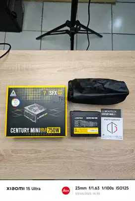 PSU MONTECH CENTURY MINI 750 GOLD | 750W 80 Plus Gold SFX ITX Power Su
