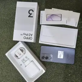 Oppo A3 pro 5g ram 8+4/256gb garansi resmi