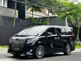 TOYOTA ALPHARD X SUNROOF AT 2017 HITAM ISTIMEWA