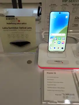 Cicilan Bunga 0% HP Xiaomi 15 12/256 GB