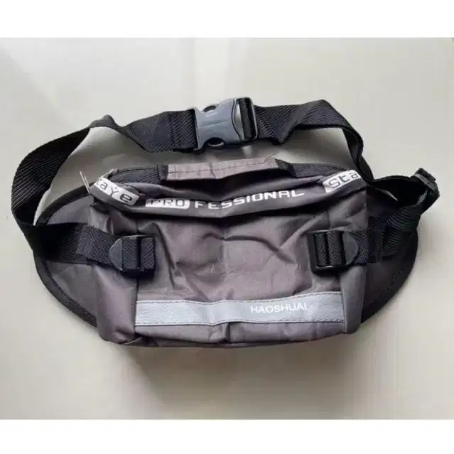 Tas waistbag hitam haoshuai new