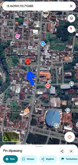 Tanah di jual sangat strategis