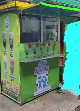 Booth container / Rombong / Gerobak Usaha
