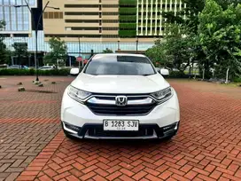 CRV 1.5 TURBO PRESTIGE AT 2017 LOW KM 46RB SERVICE RECORD! PAJAK PJG!