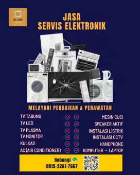 Servis Service Elektronik Panggilan kerumah