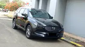 MAZDA CX8 ELITE 2.5 AT HITAM 2022 KM18RB RECORD