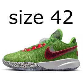 Sepatu basket Nike lebron 20 Grinch
