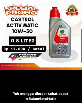 Oli Castrol Activ Matic Original